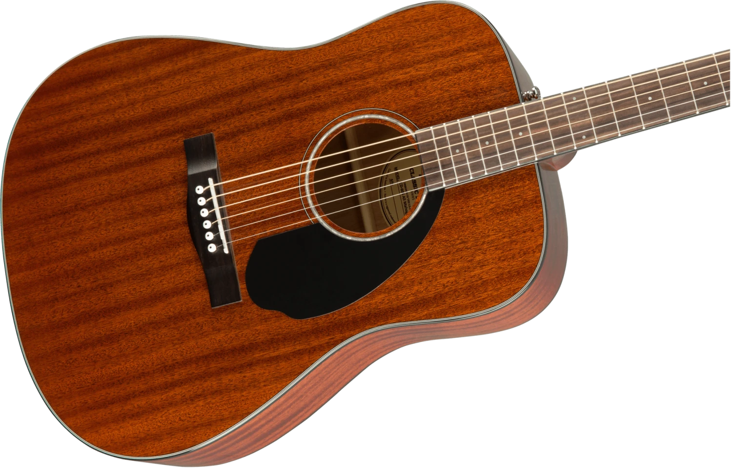 Fender CD-60S Dreadnought, Walnut Fingerboard, All-Mahogany 2 Fender CD-60S Dreadnought, Walnut Fingerboard, All-Mahogany - Image 2