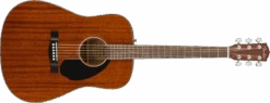 Fender CD-60S Dreadnought, Walnut Fingerboard, All-Mahogany