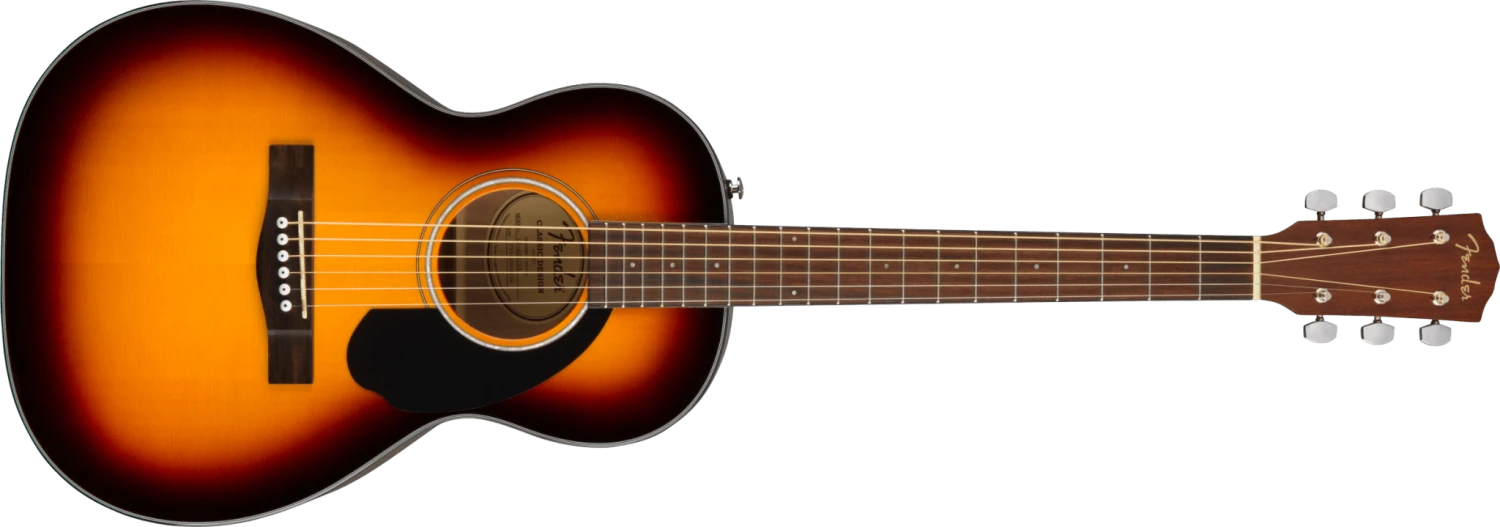 Fender CP-60S Parlor, Walnut Fingerboard, Sunburst 1 Fender CP-60S Parlor, Walnut Fingerboard, Sunburst