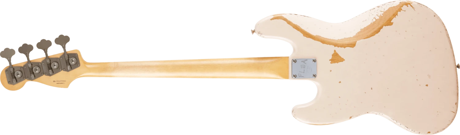 Fender Flea Jazz Bass, Rosewood Fingerboard, Roadworn Shell Pink 5 Fender Flea Jazz Bass, Rosewood Fingerboard, Roadworn Shell Pink - Image 5