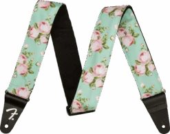 Fender Floral Strap, 2" -Faders Music Store fender floral strap 2 fmic 747035
