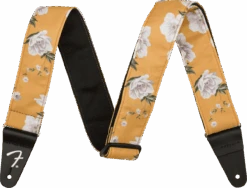 Fender Floral Strap, 2" -Faders Music Store fender floral strap 2 fmic 861829