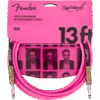 Fender Joe Strummer 13' Instrument Cable, Pink Leopard -Faders Music Store fender joe strummer 13 instrument cable pink leopard fmic 482751