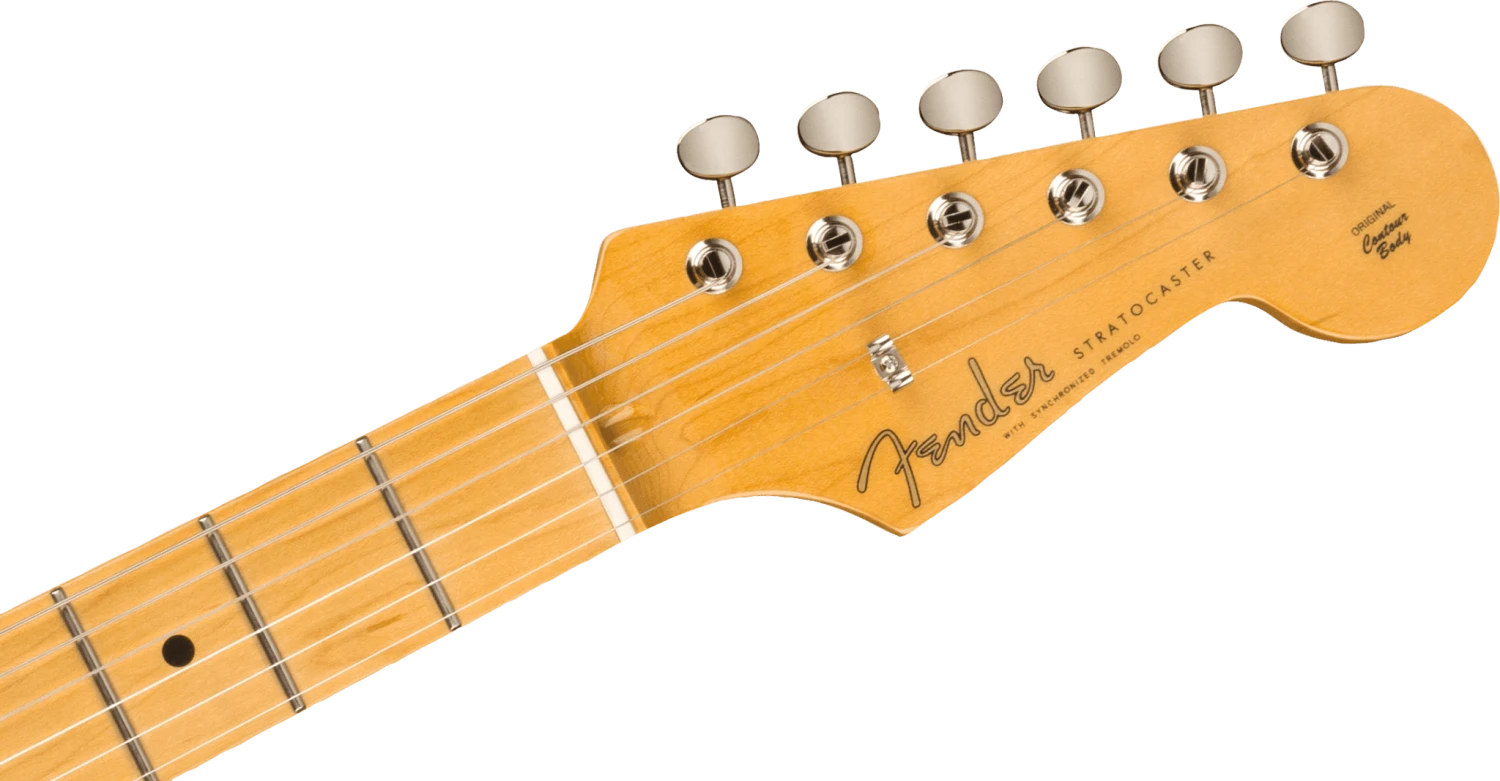 Fender JV Modified '50s Stratocaster® HSS, Maple Fingerboard, 2-Color Sunburst 4 Fender JV Modified '50s Stratocaster® HSS, Maple Fingerboard, 2-Color Sunburst - Image 4