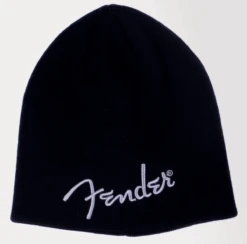 FENDER LOGO BEANIE, BLACK
