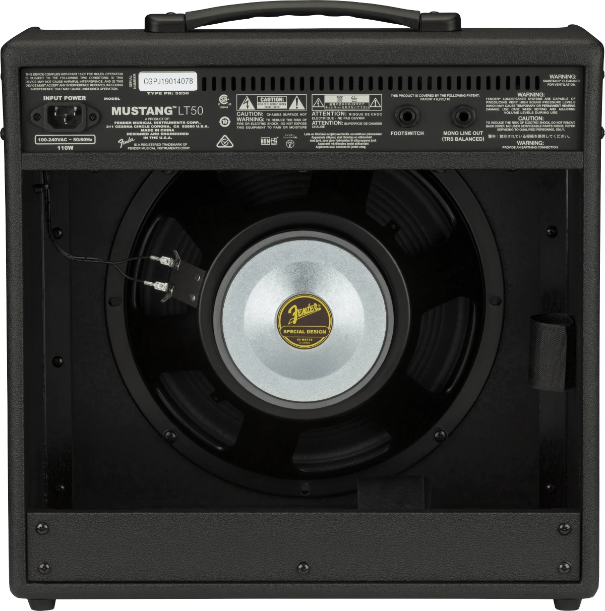 Fender Mustang LT50 Amp 3 Fender Mustang LT50 Amp - Image 3
