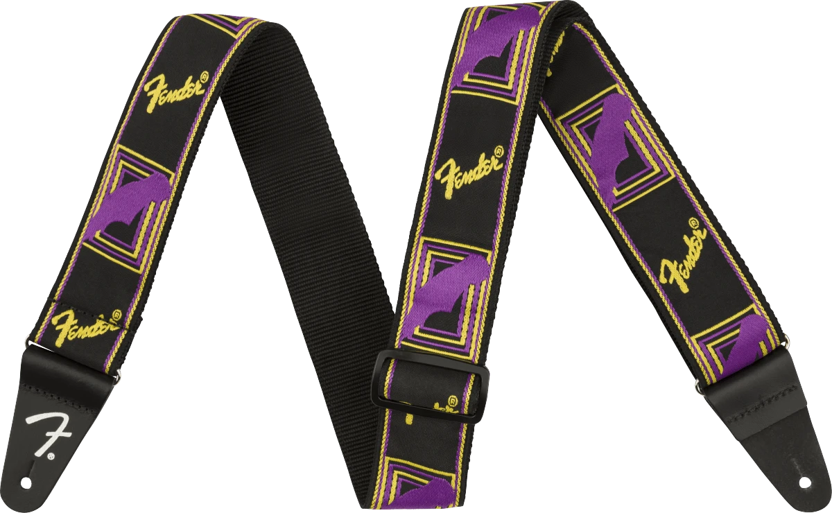 Fender Neon Monogrammed Strap, 2" 2 Fender Neon Monogrammed Strap, 2" - Image 2