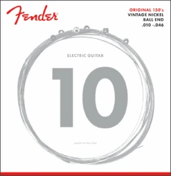 Fender Original 150 Guitar Strings, Pure Nickel Wound, Ball End
