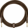 Fender Paramount Acoustic Instrument Cable, Brown 3 Fender Paramount Acoustic Instrument Cable, Brown -Faders Music Store fender paramount acoustic instrument cable brown fmic 381807