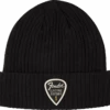 Fender Pick Patch Ribbed Beanie, Black 3 Fender Pick Patch Ribbed Beanie, Black -Faders Music Store fender pick patch ribbed beanie black fmic 425541