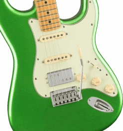Fender Player Plus Stratocaster HSS, Maple Fingerboard, Cosmic Jade -Faders Music Store fender player plus stratocaster hss maple fingerboard cosmic jade fmic 775385