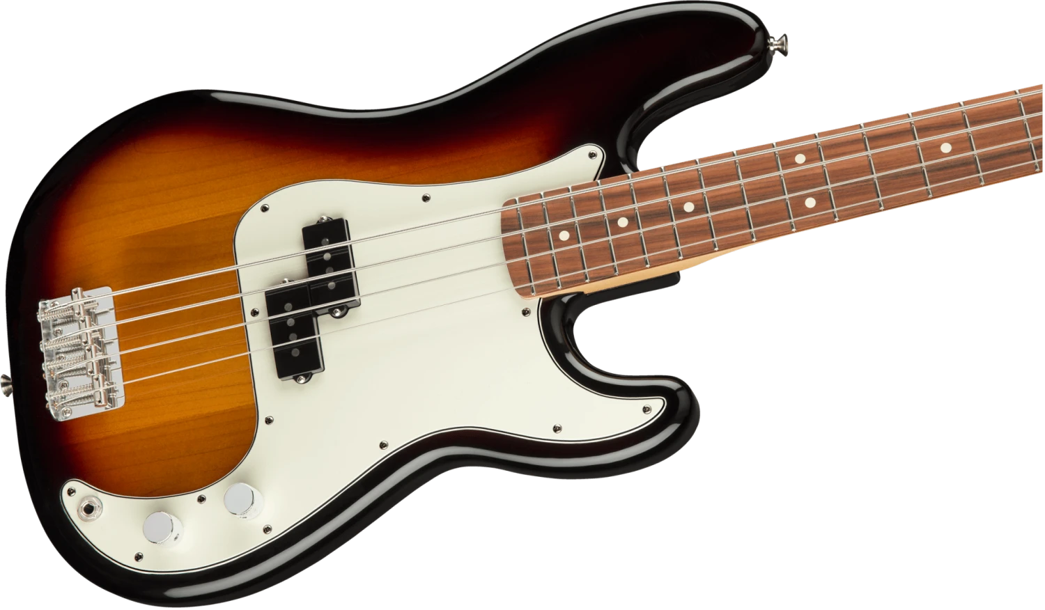 Fender Player Precision Bass®, Pau Ferro Fingerboard, 3-Color Sunburst 2 Fender Player Precision Bass®, Pau Ferro Fingerboard, 3-Color Sunburst - Image 2