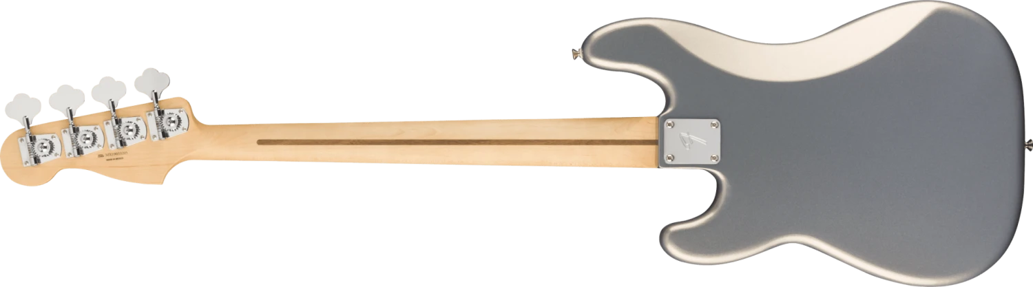 Fender Player Precision Bass®, Pau Ferro Fingerboard, Silver 3 Fender Player Precision Bass®, Pau Ferro Fingerboard, Silver - Image 3