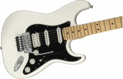 Fender Player Stratocaster With Floyd Rose, Maple Fingerboard, Polar White -Faders Music Store fender player stratocaster with floyd rose maple fingerboard polar white fmic 478271