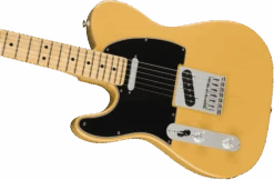 Fender Player Telecaster® Left-Handed, Maple Fingerboard, Butterscotch Blonde -Faders Music Store fender player telecaster left handed maple fingerboard butterscotch blonde fmic 813544
