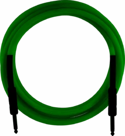Fender Professional Glow In The Dark Cable, Green, 18.6' 9 Fender Professional Glow In The Dark Cable, Green, 18.6' -Faders Music Store fender professional glow in the dark cable green 186 fmic 801452