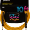 Fender Professional Glow In The Dark Cable, Orange, 10' 6 Fender Professional Glow In The Dark Cable, Orange, 10' -Faders Music Store fender professional glow in the dark cable orange 10 fmic 194155