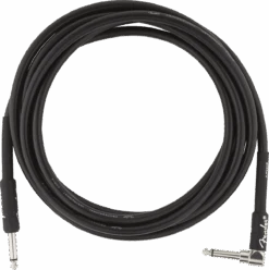 Fender Professional Series Instrument Cable, Straight/Angle, Black