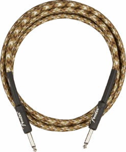 Fender Professional Series Instrument Cable, Straight/Straight, 10', Desert Camo