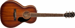 Fender PS-220E Parlor, All Mahogany, Ovangkol Fingerboard, Aged Cognac Burst -Faders Music Store fender ps 220e parlor all mahogany ovangkol fingerboard aged cognac burst fmic 212864