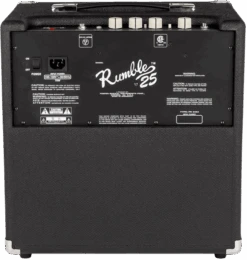 Fender Rumble™ 25 (V3), 120V, Black/Silver 11 Fender Rumble™ 25 (V3), 120V, Black/Silver -Faders Music Store fender rumble 25 v3 120v blacksilver fmic 350766