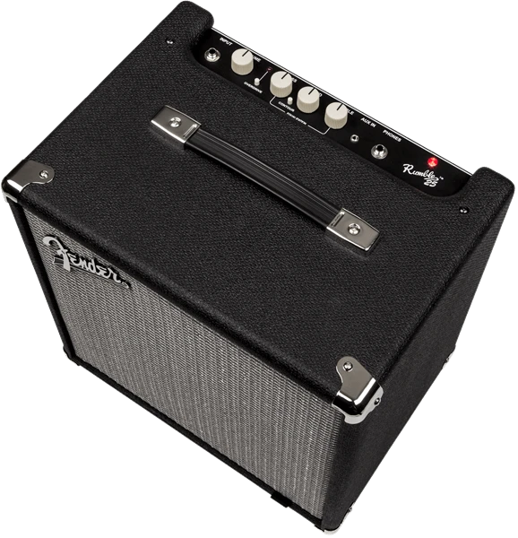 Fender Rumble™ 25 (V3), 120V, Black/Silver 4 Fender Rumble™ 25 (V3), 120V, Black/Silver - Image 4