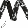 Fender® Running Logo Strap, Black 2 Fender® Running Logo Strap, Black -Faders Music Store fender running logo strap black fmic 988462