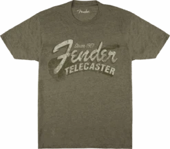 Fender® Since 1951 Telecaster™ T-Shirt, Military Heather Green