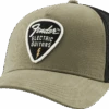 Fender™ Snap Back Pick Patch Hat, Olive 7 Fender™ Snap Back Pick Patch Hat, Olive -Faders Music Store fender snap back pick patch hat olive fmic 902206