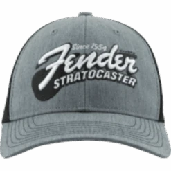 Fender® Stratocaster™ Guitar Hat, Heather Gray