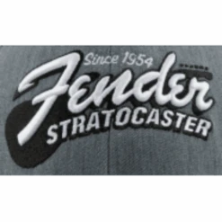 Fender® Stratocaster™ Guitar Hat, Heather Gray 5 Fender® Stratocaster™ Guitar Hat, Heather Gray -Faders Music Store fender stratocaster guitar hat heather gray fmic 942891