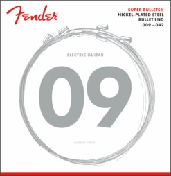 Fender Super Bullet® Strings, Nickel Plated Steel, Bullet End, 3250