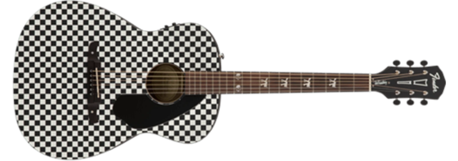 Fender Tim Armstrong Hellcat, Walnut Fingerboard, Checkerboard 1 Fender Tim Armstrong Hellcat, Walnut Fingerboard, Checkerboard