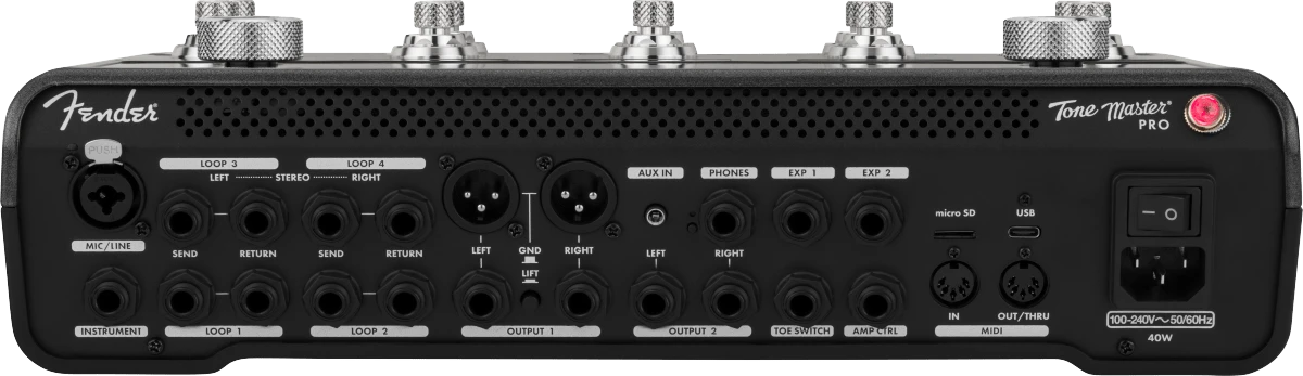 Fender Tone Master® Pro Multi-effects Guitar Workstation 3 Fender Tone Master® Pro Multi-effects Guitar Workstation - Image 3