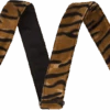 Fender Wild Animal Print Strap, Tiger, 2" -Faders Music Store fender wild animal print strap tiger 2 fmic 943432