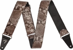Fender Wild Faux Snakeskin Leather Strap, 2"