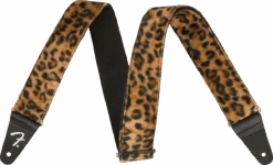 Fender Wild Leopard Print Guitar Strap, 2"