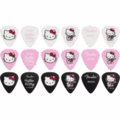 Fender® X Hello Kitty® 18 Pack Pick Tin, Medium 7 Fender® X Hello Kitty® 18 Pack Pick Tin, Medium -Faders Music Store fender x hello kitty 18 pack pick tin medium fmic 214664