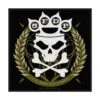Five Finger Death Punch Woven Patch Knuckles Crown (Standard) -Faders Music Store five finger death punch woven patch knuckles crown standard rock off trade 370628