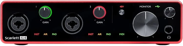 Focusrite Scarlett 4i4 3rd Gen 2 Focusrite Scarlett 4i4 3rd Gen - Image 2