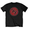 FOO FIGHTERS UNISEX TEE: FF LOGO 3 FOO FIGHTERS UNISEX TEE: FF LOGO -Faders Music Store foo fighters unisex tee ff logo rock off trade 542111