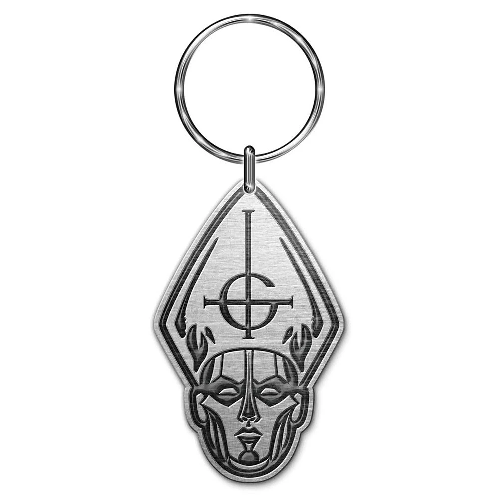 GHOST KEYCHAIN: PAPA HEAD (DIE-CAST RELIEF) 1 GHOST KEYCHAIN: PAPA HEAD (DIE-CAST RELIEF)
