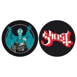 GHOST TURNTABLE SLIPMAT SET: OPUS EPONYMOUS/LOGO (RETAIL PACK)