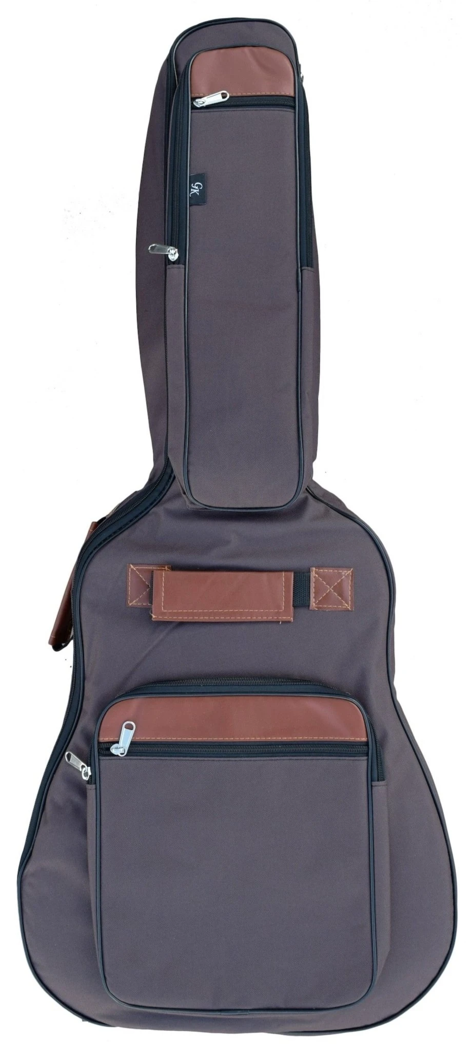 GK WB8080 Deluxe Gigbag For Acoustic Guitar - Coffee 1 GK WB8080 Deluxe Gigbag For Acoustic Guitar - Coffee