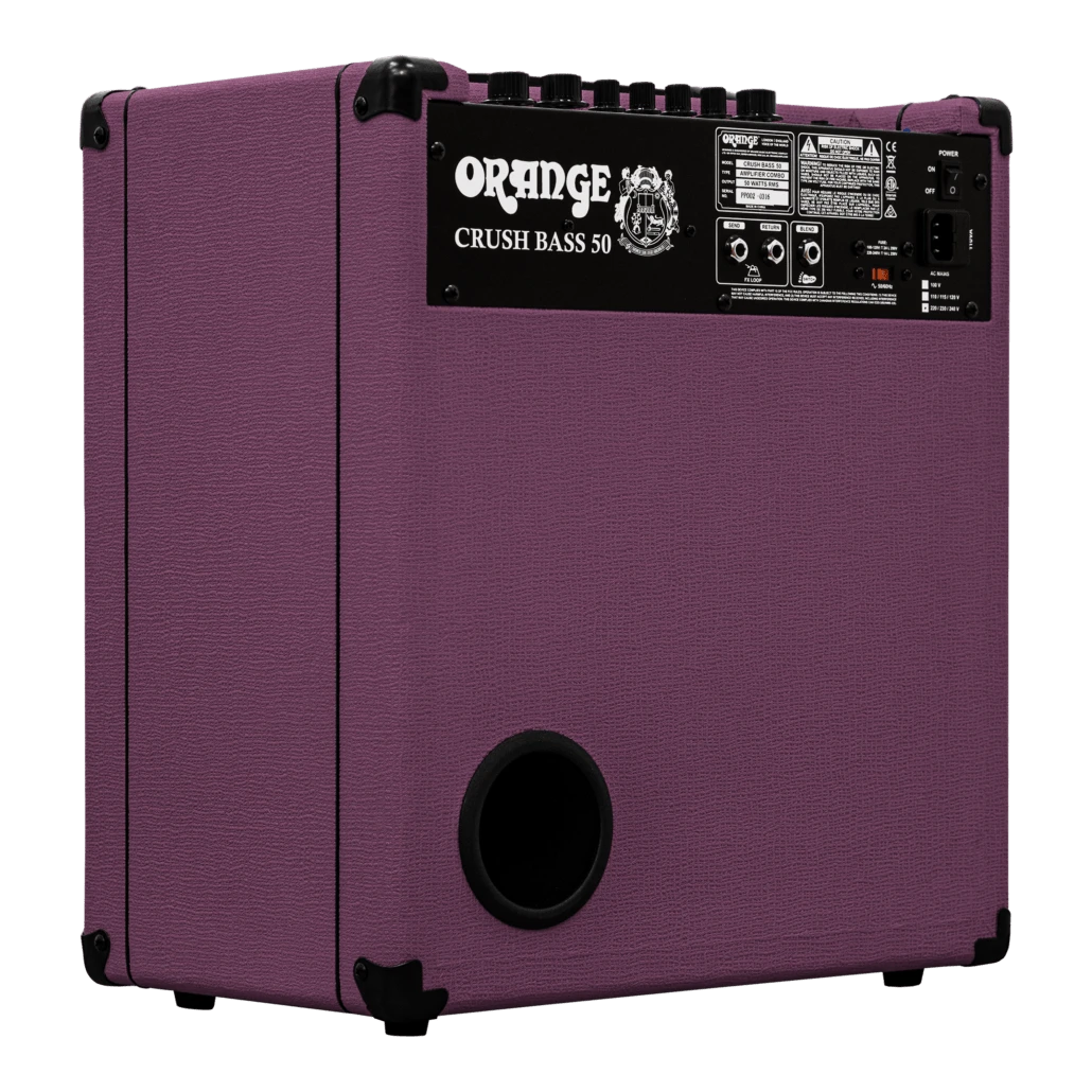 Glenn Hughes Signature Purple Crush Bass 50 Amp 6 Glenn Hughes Signature Purple Crush Bass 50 Amp - Image 6