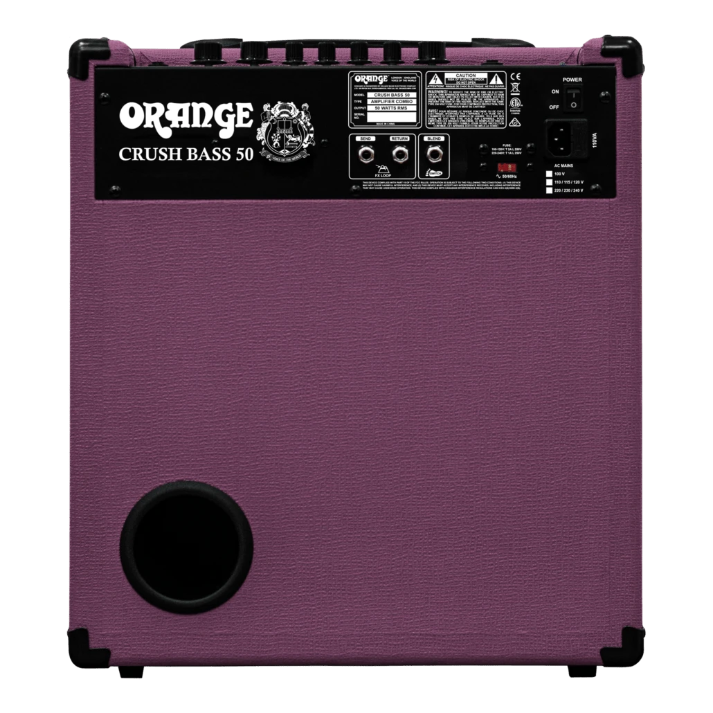 Glenn Hughes Signature Purple Crush Bass 50 Amp 5 Glenn Hughes Signature Purple Crush Bass 50 Amp - Image 5