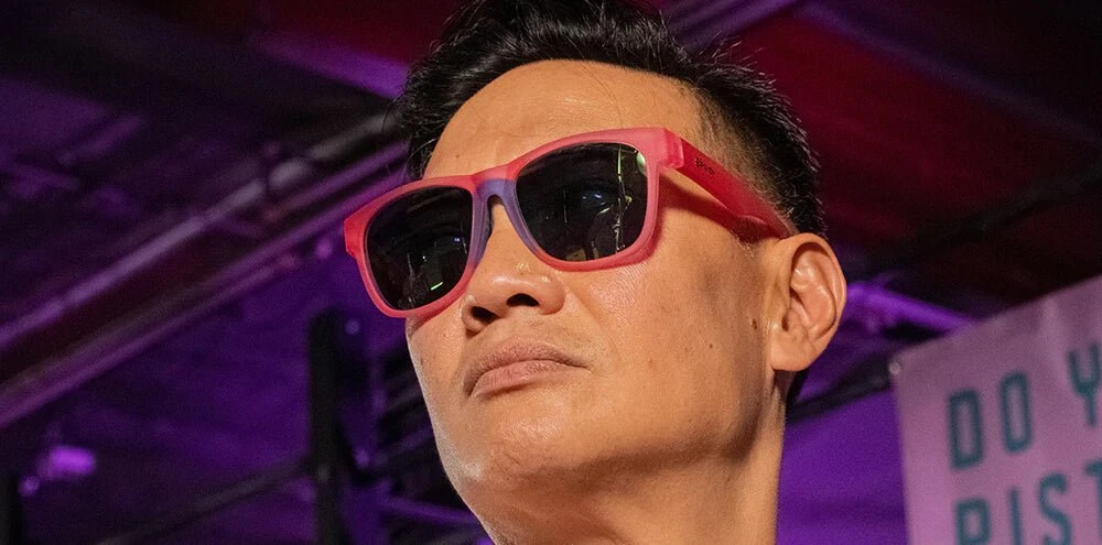 Goodr Sunglasses Do You Even Pistol, Flamingo? 3 Goodr Sunglasses Do You Even Pistol, Flamingo? - Image 3