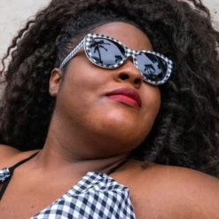 Goodr Sunglasses Gingham Is Sooo Last Season -Faders Music Store goodr sunglasses gingham is sooo last season goodr 654599