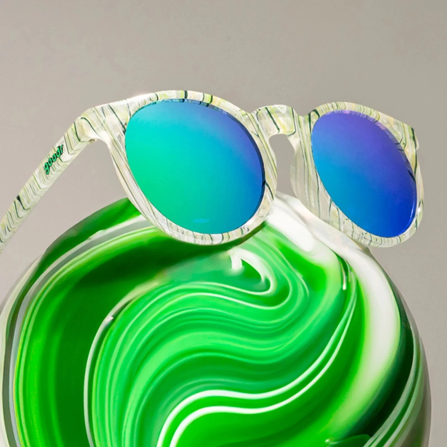 Goodr Sunglasses Marble Arts Master 2 Goodr Sunglasses Marble Arts Master - Image 2