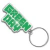 GREEN DAY KEYCHAIN: BAND LOGO (ENAMEL IN-FILL) 2 GREEN DAY KEYCHAIN: BAND LOGO (ENAMEL IN-FILL) -Faders Music Store green day keychain band logo enamel in fill rock off trade 210648
